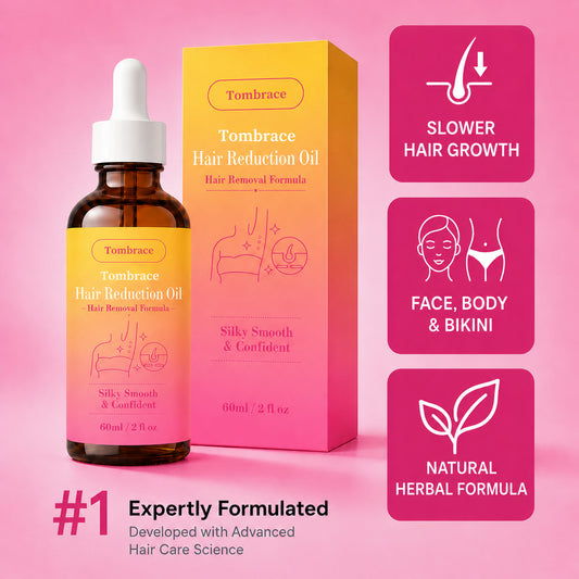 🔥 LAST DAY 60% OFF | Tombrace Hair Reduction Oil – Smooth, Softer Skin (60ml)